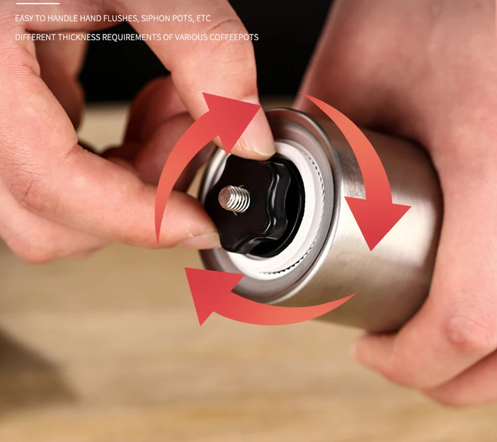 Manual Coffee Grinder with Conical Core Stainless Steel Portable Grinder Hand made Portable Coffee Mill Coffee Accessories