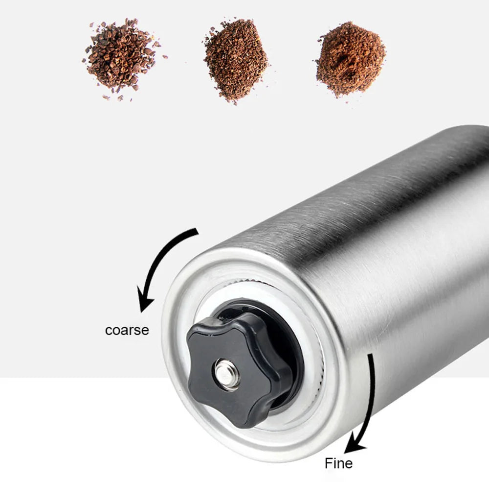 Manual Coffee Grinder with Conical Core Stainless Steel Portable Grinder Hand made Portable Coffee Mill Coffee Accessories