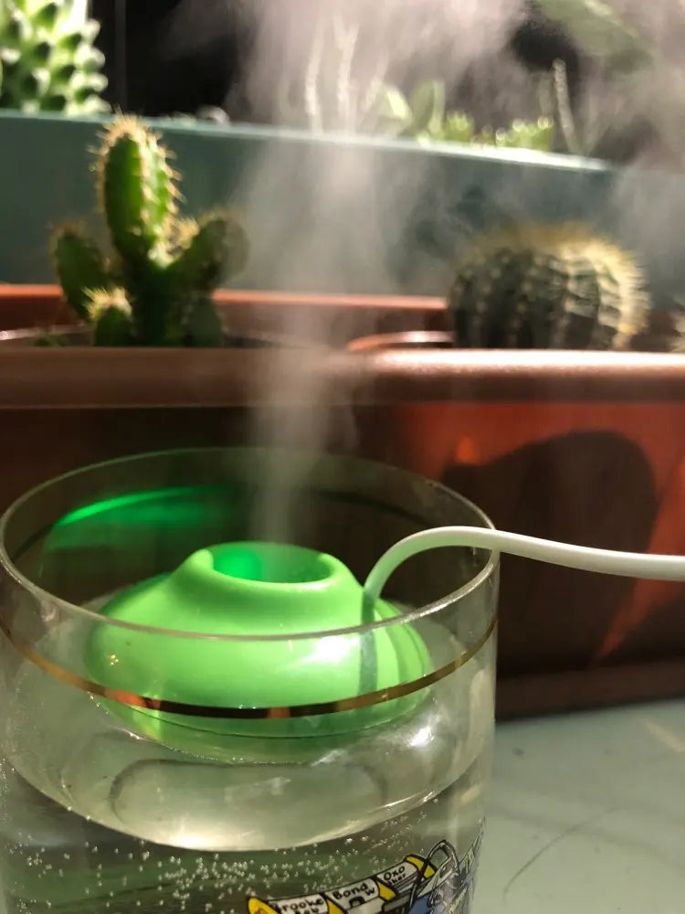 Portable Mini UFO Negative Ion Humidifier USB Air Humidifier Purifier Aroma Diffuser Steam for Home Purifier Diffuser Steam