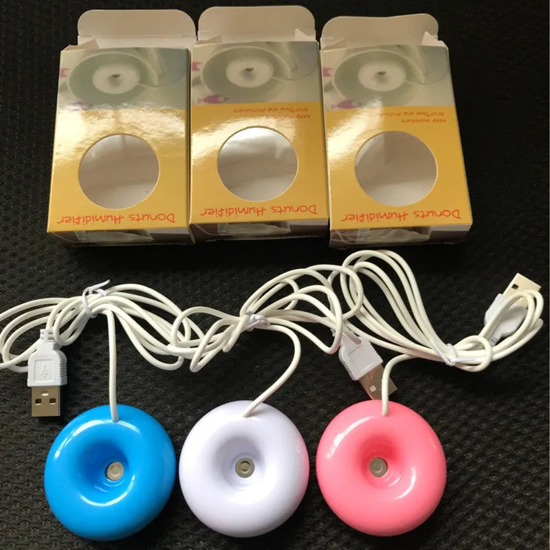 Portable Mini UFO Negative Ion Humidifier USB Air Humidifier Purifier Aroma Diffuser Steam for Home Purifier Diffuser Steam