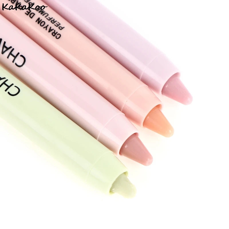 1Pc Portable Solid Perfume Fragrances Women Men Solid Balm Pen Lasting Fresh Light Fragrance Stay Long Solid Stick Body Perfume
