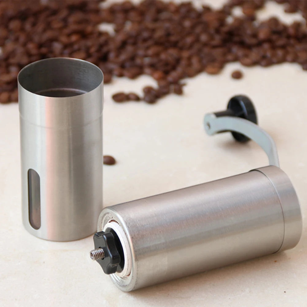 Manual Coffee Grinder with Conical Core Stainless Steel Portable Grinder Hand made Portable Coffee Mill Coffee Accessories