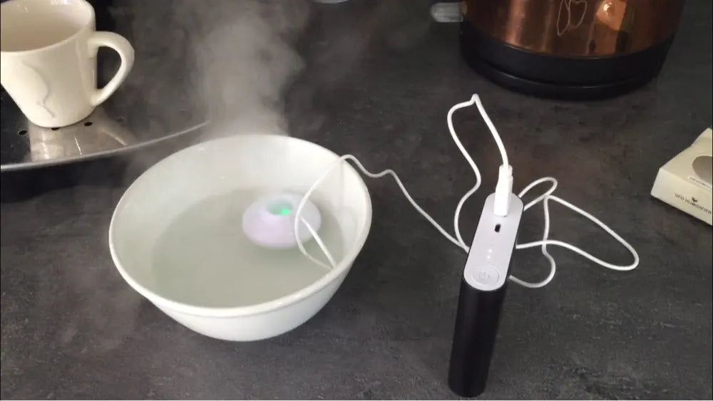 Portable Mini UFO Negative Ion Humidifier USB Air Humidifier Purifier Aroma Diffuser Steam for Home Purifier Diffuser Steam