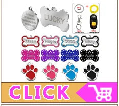 Bling Rhinestone Puppy Dog Collars Personalized Small Dogs Chihuahua Collar Custom Necklace Free Name Charms Pet Accessories