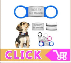 Bling Rhinestone Puppy Dog Collars Personalized Small Dogs Chihuahua Collar Custom Necklace Free Name Charms Pet Accessories