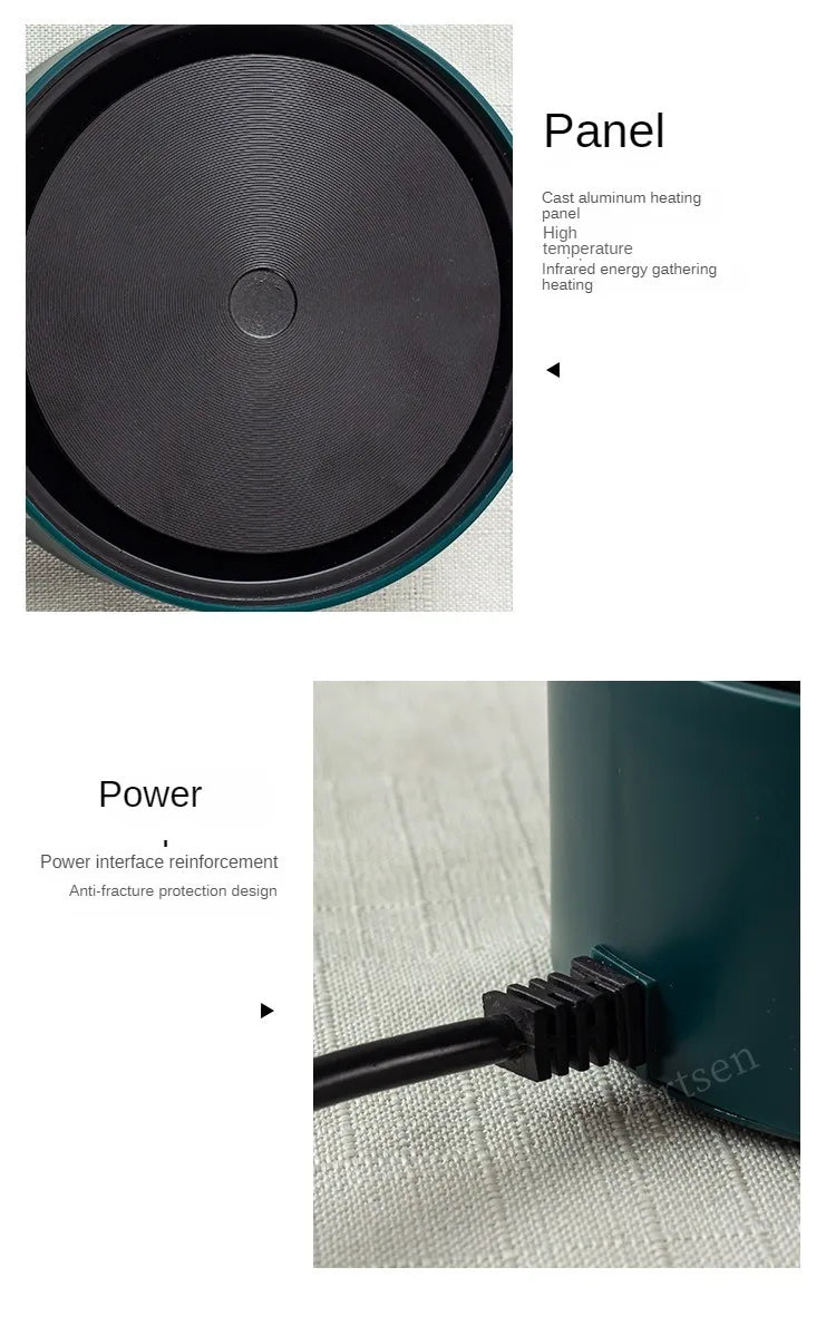 Round Electric Magnetic Induction Cooker Burner Commercial Hot Pot Heating Stove Plate Heater Furnace Stove for Cooking