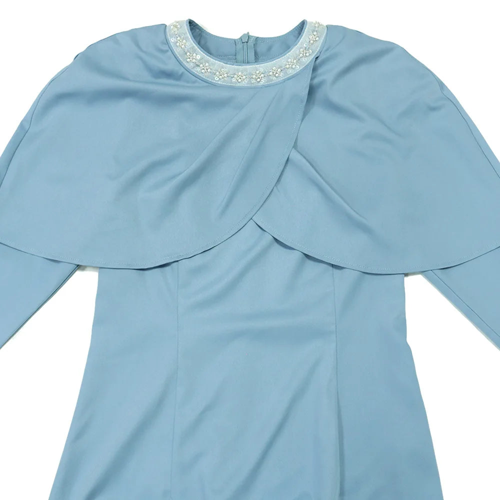 Eid Muslim Abaya for Women Party Dresses Jalabiya Dubai Abayas Kaftan Islam Modest Vestidos Ramadan Morocco Arab Long Robe