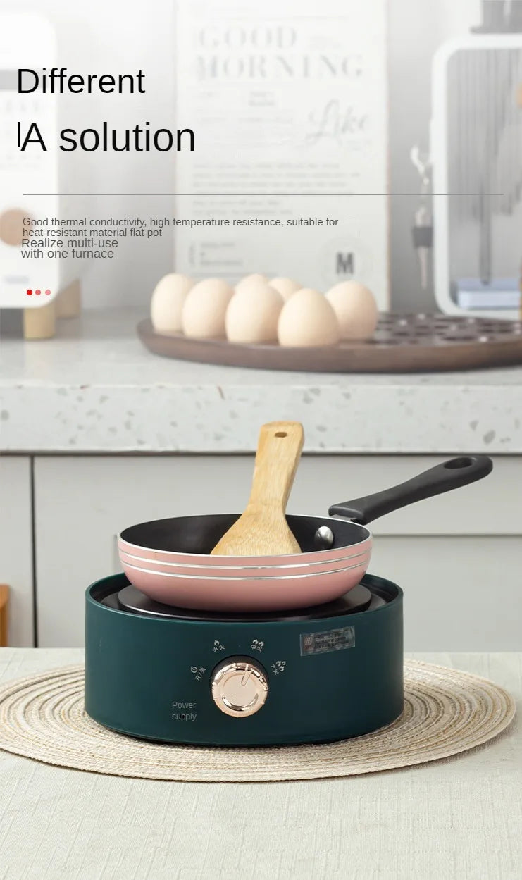 Round Electric Magnetic Induction Cooker Burner Commercial Hot Pot Heating Stove Plate Heater Furnace Stove for Cooking