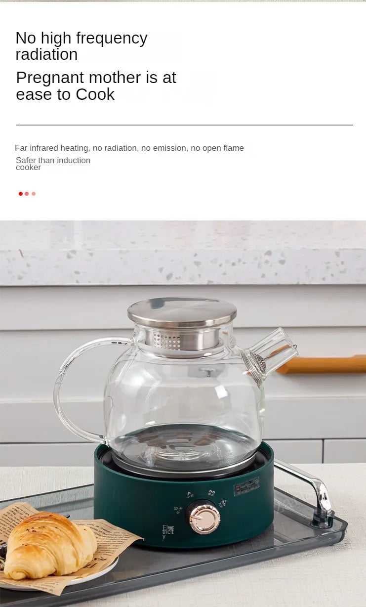 Round Electric Magnetic Induction Cooker Burner Commercial Hot Pot Heating Stove Plate Heater Furnace Stove for Cooking