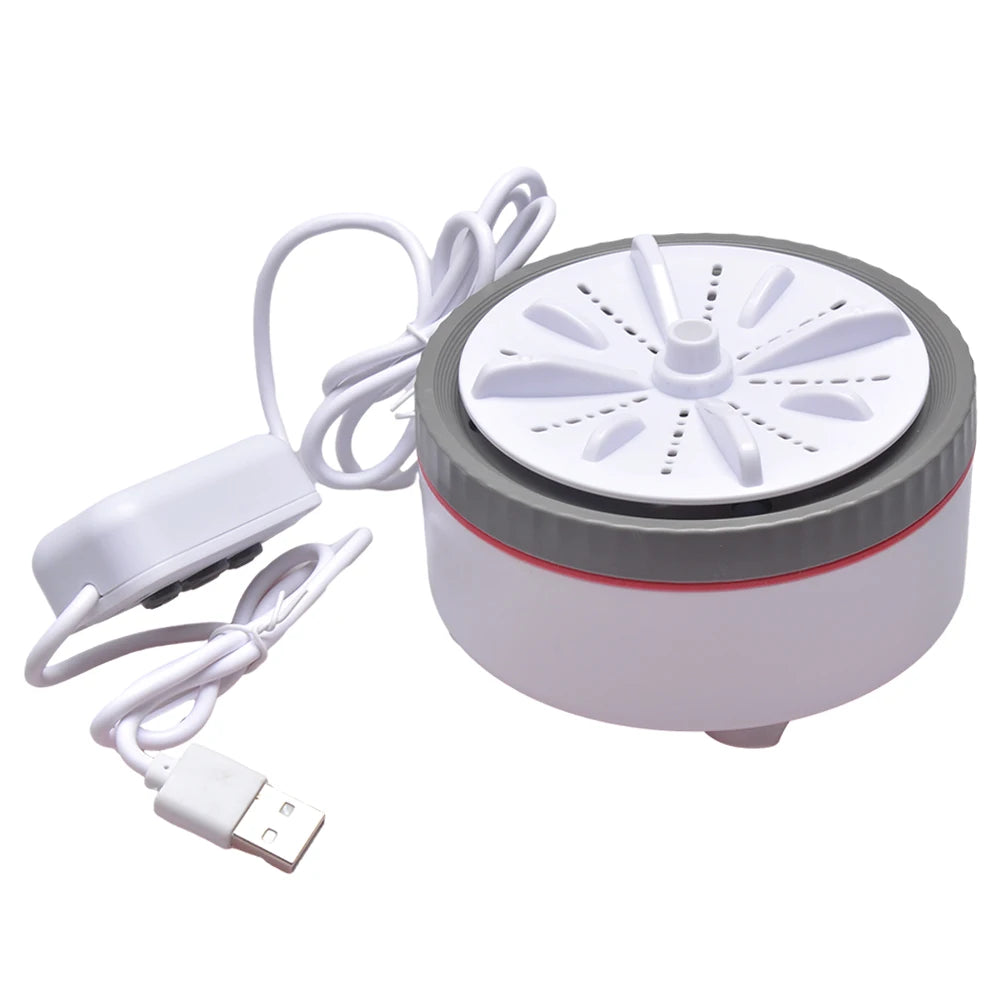 3 Gears Portable Mini Washing Machine Small USB Rotating Turbine Sock Washer Fruit Dishwasher For Baby Clothes Home Travel 미니세탁기
