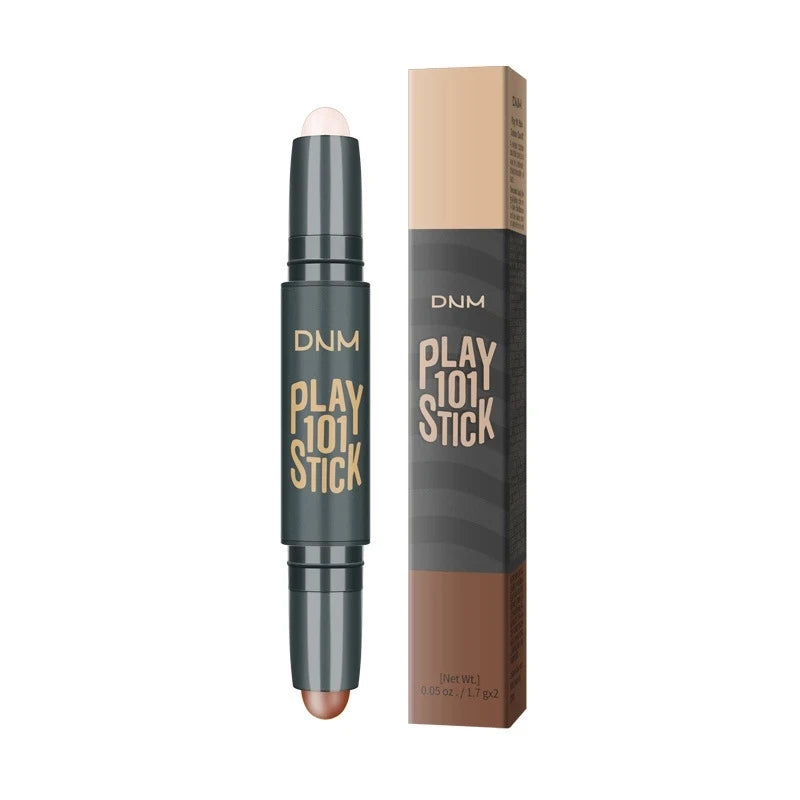 Double-head Face Foundation Concealer Pen Long Lasting Dark Circles Corrector Contour Pencil Concealers Stick Highlight Cosmetic
