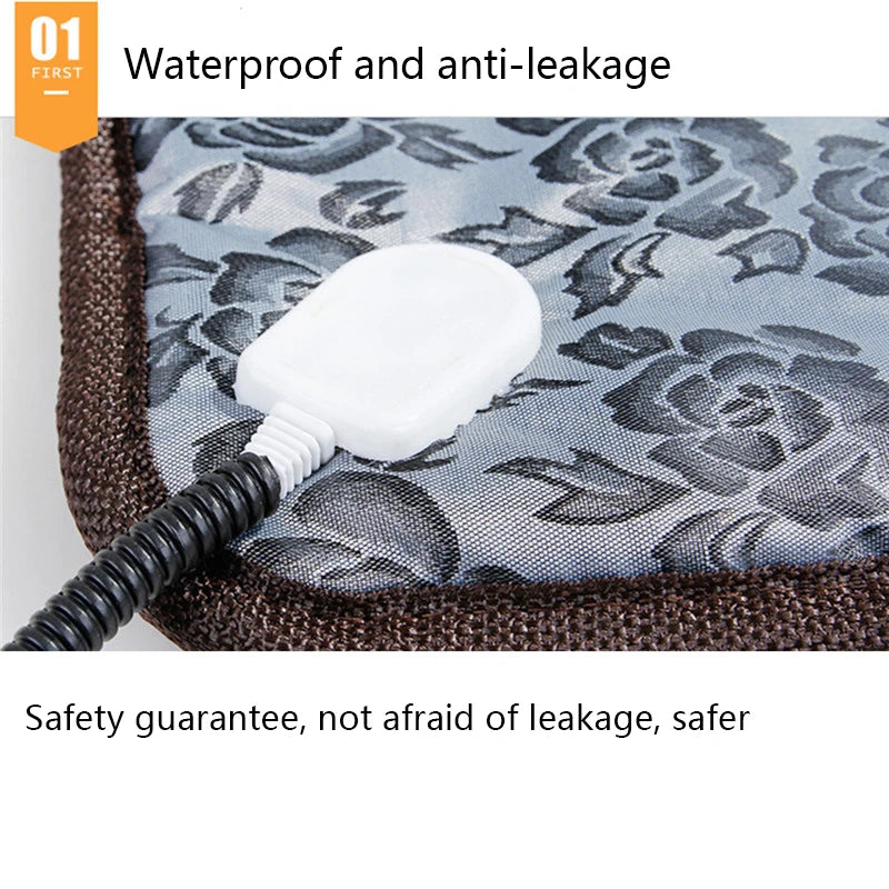 Pet Heating Pad Electric Blanket Dog Mattress Winter Warm Bed Waterproof Adjustable Anti-Bite Puppy Dog Pet Products