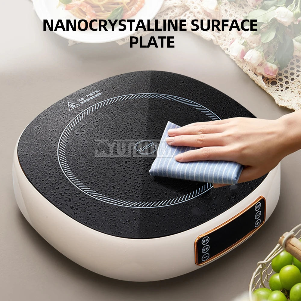 Smart Induction Cooker 3500W Electric Heating Furnace Water Boiler Cooking Plate Fogao