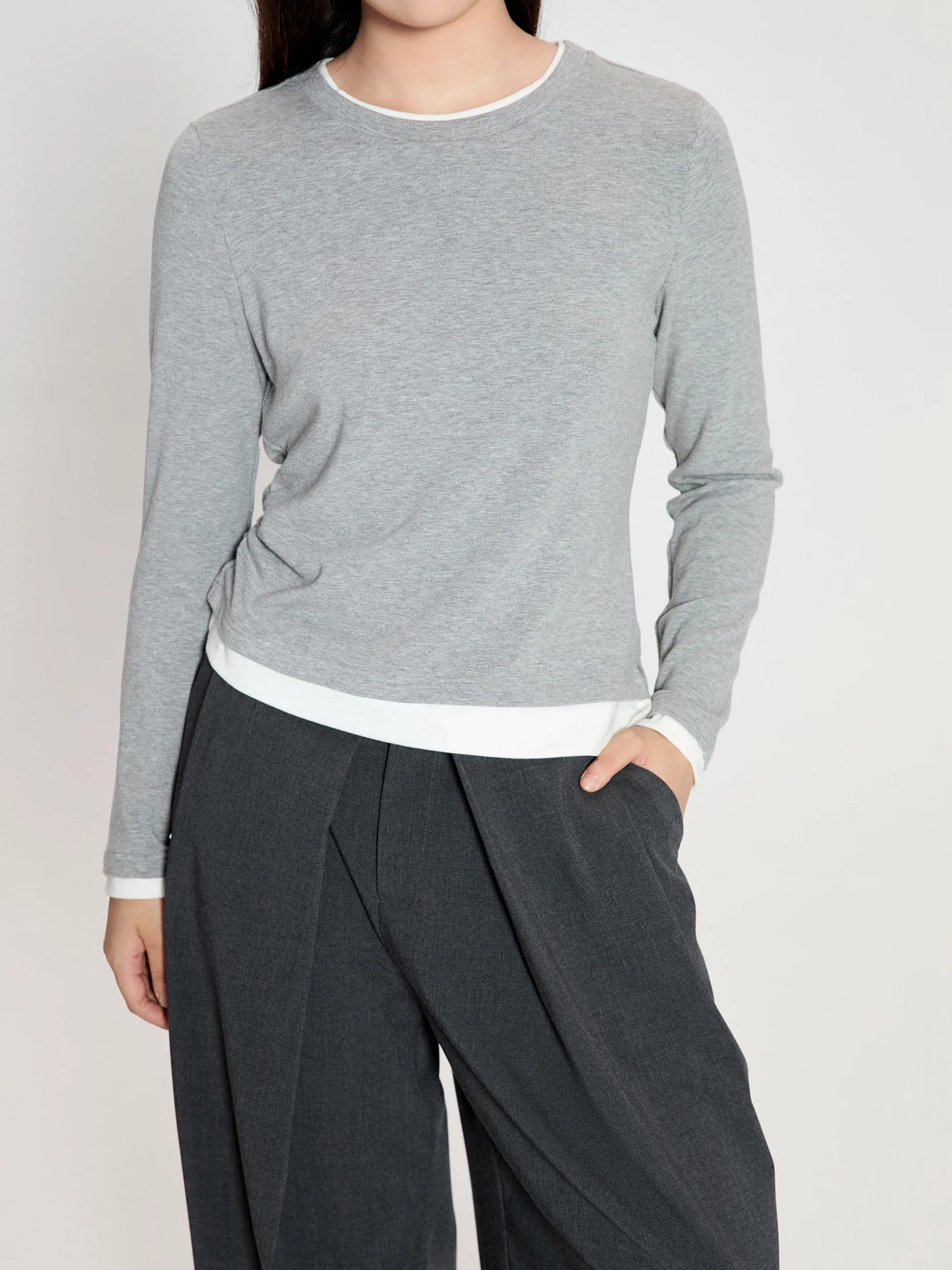 DUSHU 2024 Autumn New 6 Women Clothes Female 4XL Size Sweater Pullover Women Sweatshirt Skirt Trouser Trench Blazers