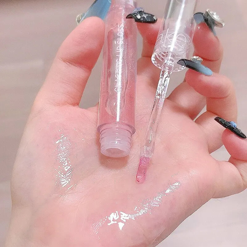 Lip Oil Uuny Transparent Water Gloss Lip Honey Female Moisturizing Lip Glaze Mirror Toot Glass Lip Gloss Student