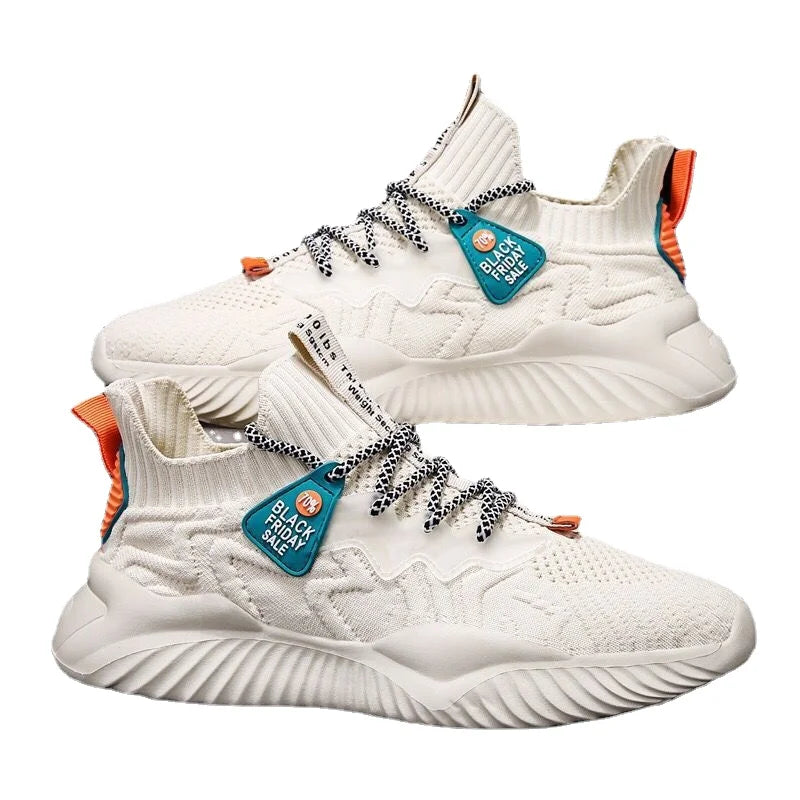 2022 Men Sneakers New Style Breathable Lace Up Men Mesh Shoes Fashion Casual No-slip Vulcanize Shoes Men Tenis Masculino