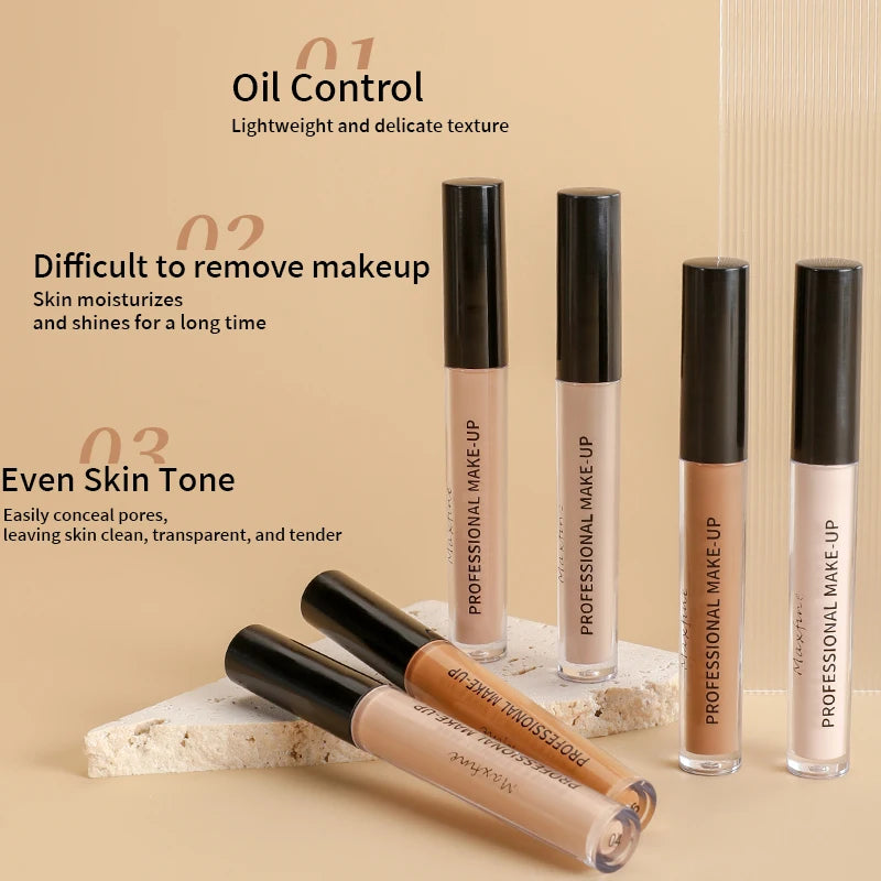 6-color Flawless Foundation, Improving Uneven Skin Tone, Light, Medium Coverage, Semi-matte, Vegan.