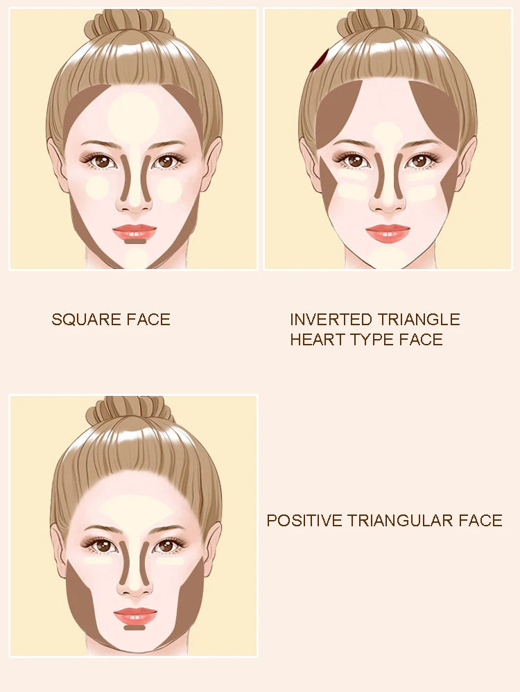 Double-head Face Foundation Concealer Pen Long Lasting Dark Circles Corrector Contour Pencil Concealers Stick Highlight Cosmetic