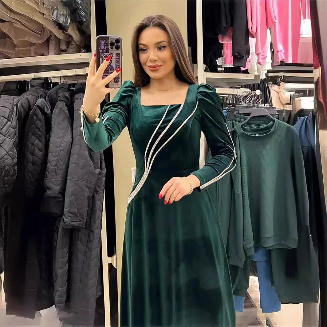 Eid Muslim Abaya for Women Party Dresses Jalabiya Ramadan Modest Morocco Dubai Abayas Kaftan Islam Vestidos Arab Long Robe