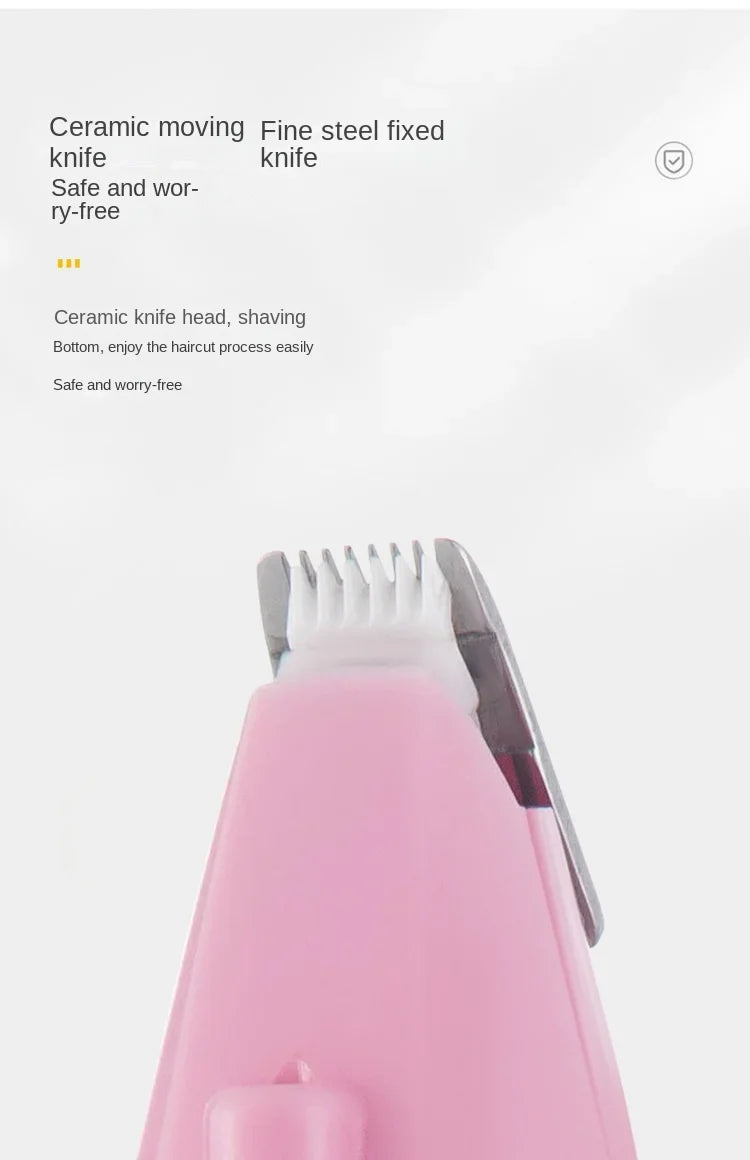Dog Hair Trimmer Electric Dog Cutter Professional Pet Foot Hair Trimmer Cat Grooming Hairdresser Scissors Butt Ear Pedicator