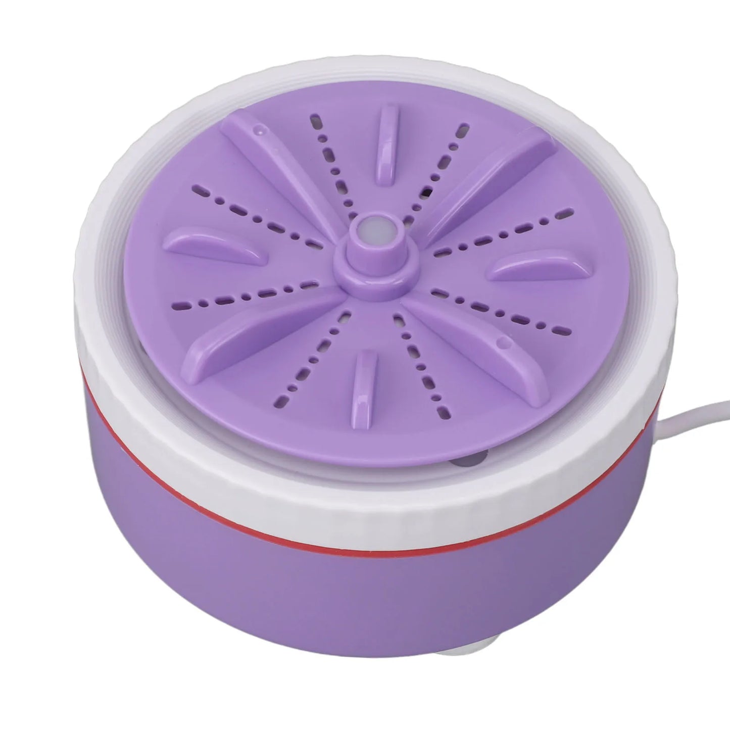Mini Washing Machine 24W Mini Turbo Washing Machine Automatic Timed USB Powered Multifunction 5V 2A Speed Adjustable for Home