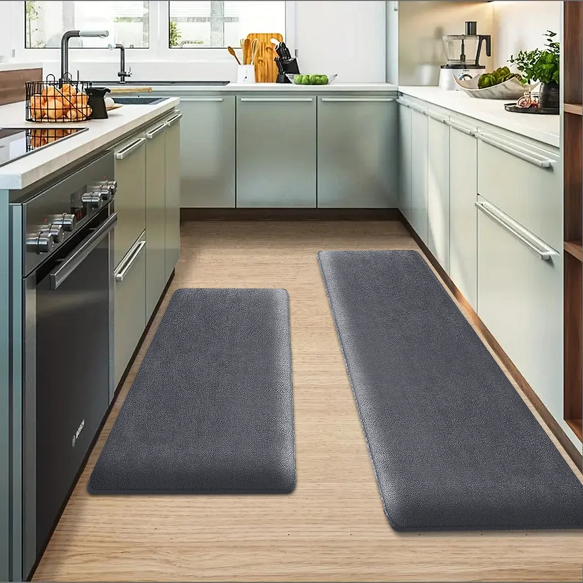Large size kitchen carpet non slip absorbent kitchen floor mat floor mat machine washable soft carpet