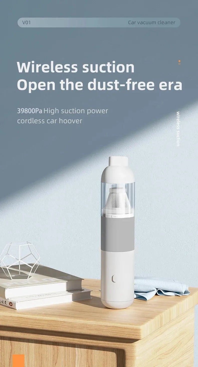 Xiaomi MIJIA 39800PA Wireless Car Vacuum Cleaner 3 in1 Automobile Vacuum Clean Portable Vacuum Cleaner Handheld Dust Catcher
