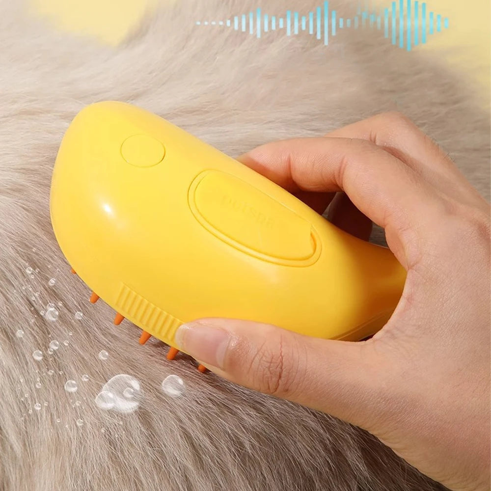 Cat Steam Brush Steamy Dog Brush 3 in 1 Electric Spray Cat Hair Brushes for Massage Pet Grooming Comb Hair Removal Comb Supplies