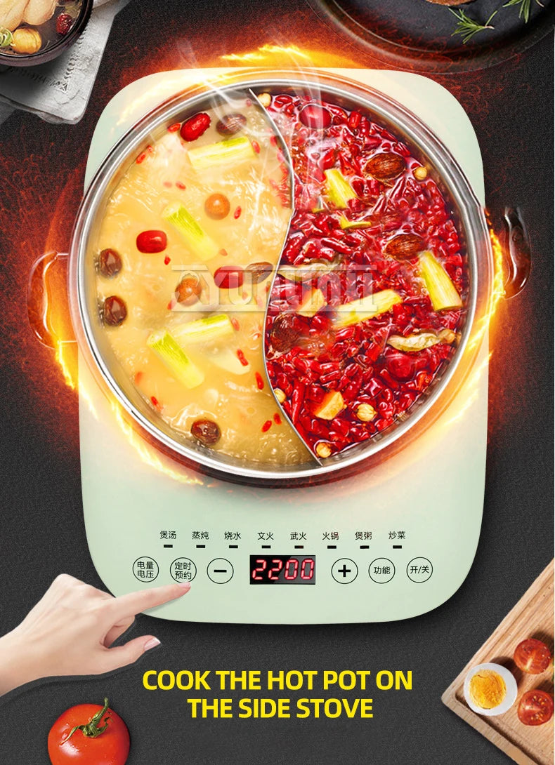 Multifunction Electric Induction Cooker Portable Induction Board Hearth Household Cooking Stove