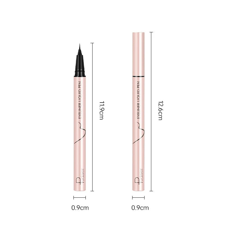 Waterproof Quick Dry Liquid Eyeliner Portable Ultra-fine Black Long Lasting Sweatproof Quick-drying Eyeliner Pencil Eyes Makeup