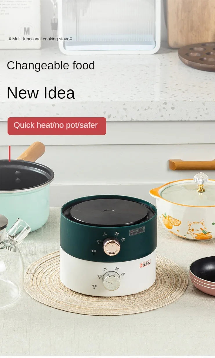 Round Electric Magnetic Induction Cooker Burner Commercial Hot Pot Heating Stove Plate Heater Furnace Stove for Cooking