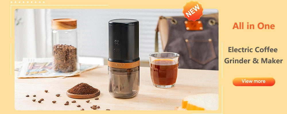 Manual Coffee Grinder with Conical Core Stainless Steel Portable Grinder Hand made Portable Coffee Mill Coffee Accessories