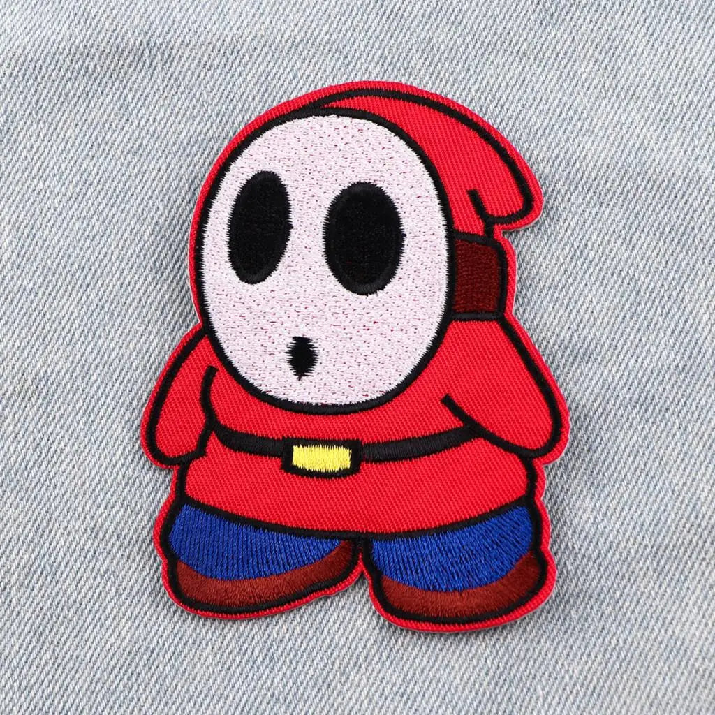 Cute Ghost Patch On Clothes DIY Iron On Patches Stickers Embroidered Patches for Clothing Badges Halloween Accessories