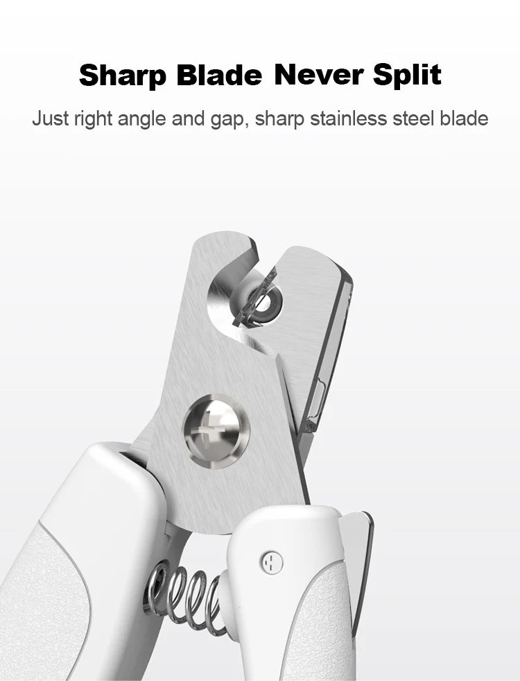 LAIKA LED Pet Nail Clippers Professional Cats Claw Blood Line Scissors Dog Nail Trimmer Grooming Cutter for Animals Pet Supply
