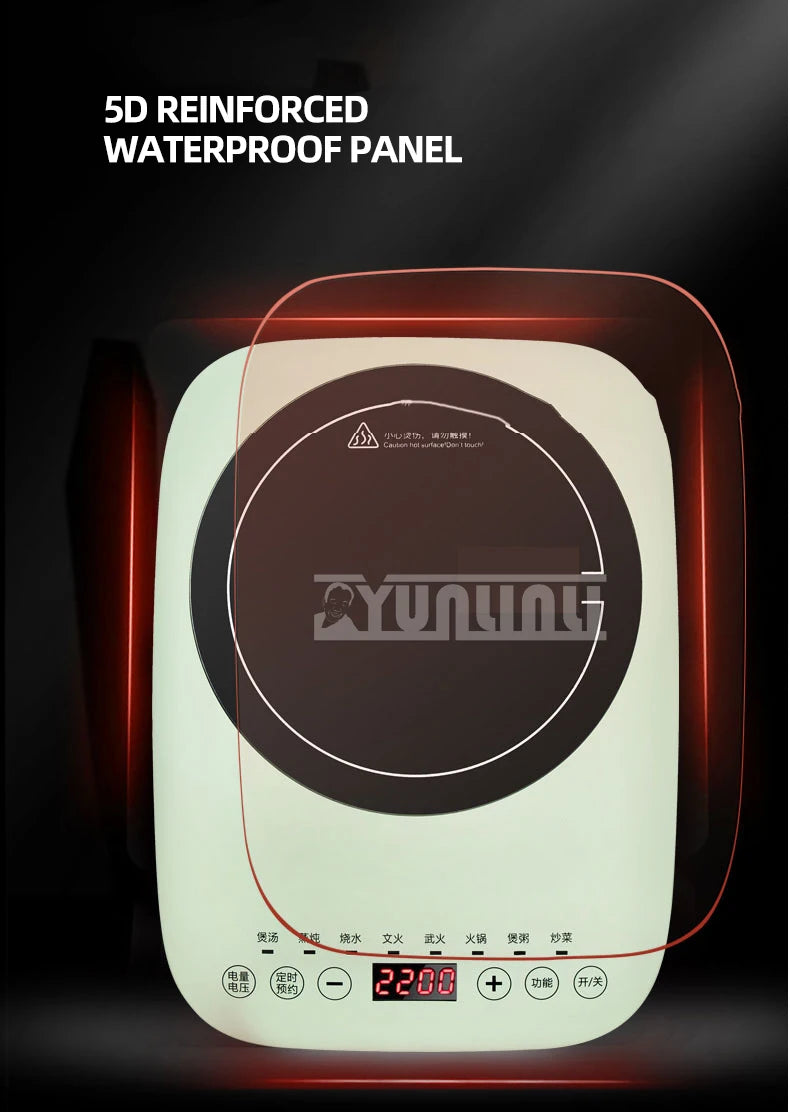 Multifunction Electric Induction Cooker Portable Induction Board Hearth Household Cooking Stove