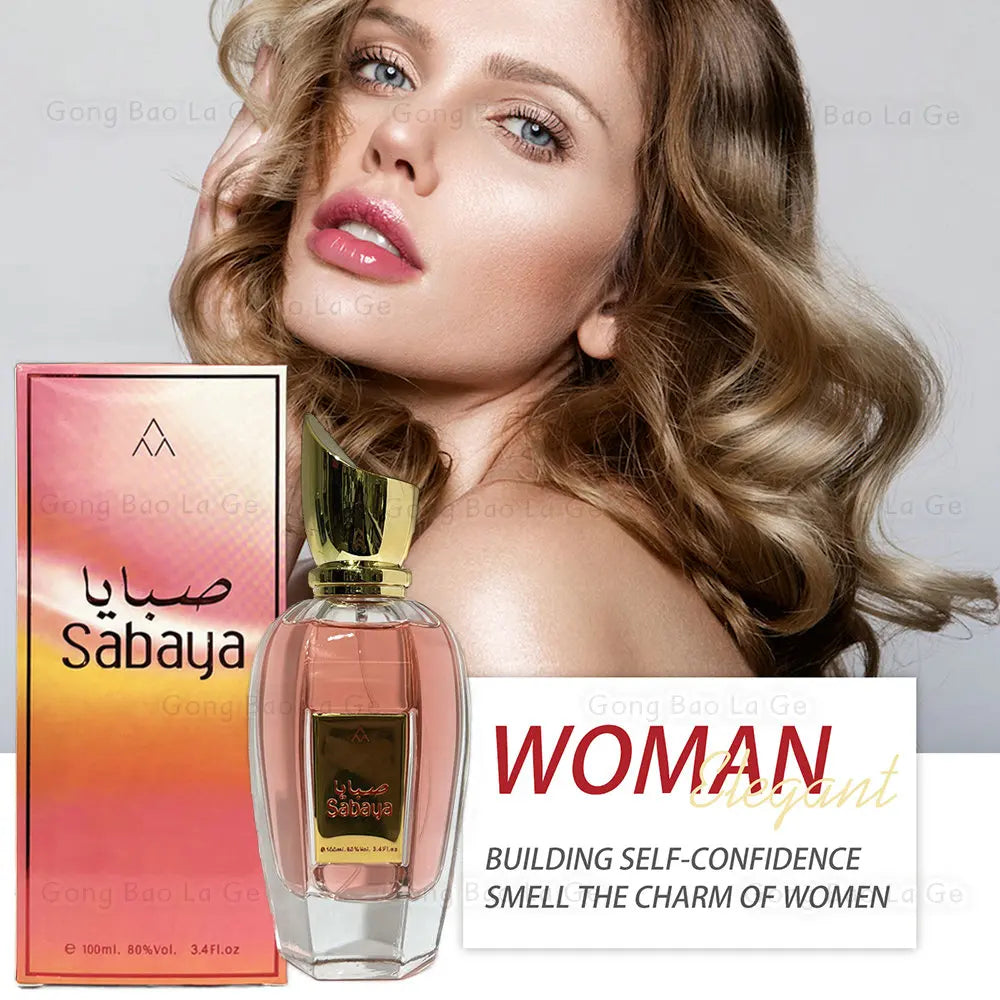 High Quality Brand Women Lasting Fragrance Body Spray Perfume Floral Scent Pheromone Eau De Parfum Men Cologne 100ml Balminess