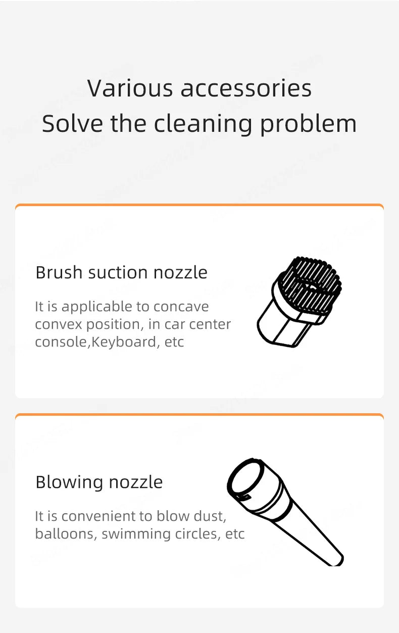 Xiaomi MIJIA 39800PA Wireless Car Vacuum Cleaner 3 in1 Automobile Vacuum Clean Portable Vacuum Cleaner Handheld Dust Catcher