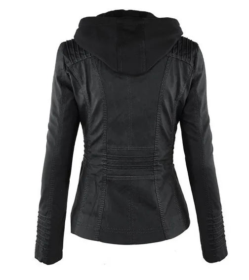 Women's Faux Leather Jacket