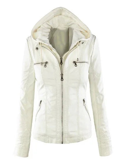 Women's Faux Leather Jacket