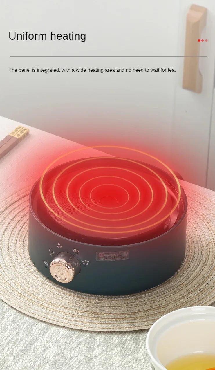 Round Electric Magnetic Induction Cooker Burner Commercial Hot Pot Heating Stove Plate Heater Furnace Stove for Cooking