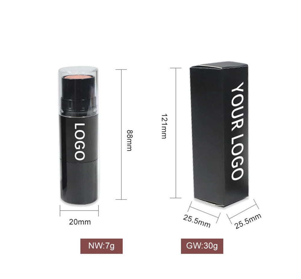 Double-headed Concealer Stick Private Label 2in1 Repairing Brightens Skin Tone Waterproof Sweatproof Trimming Face Makeup Custom