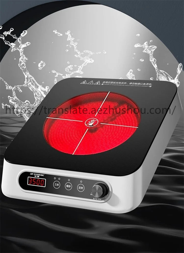 Hemispheric electric ceramic stove for stir-frying 3500w induction cooker high-power multi-functional pot-free light wave stove