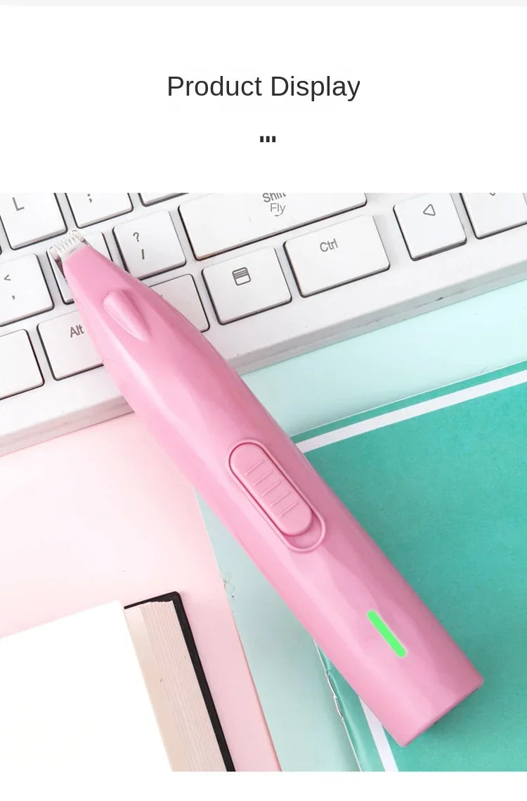 Dog Hair Trimmer Electric Dog Cutter Professional Pet Foot Hair Trimmer Cat Grooming Hairdresser Scissors Butt Ear Pedicator