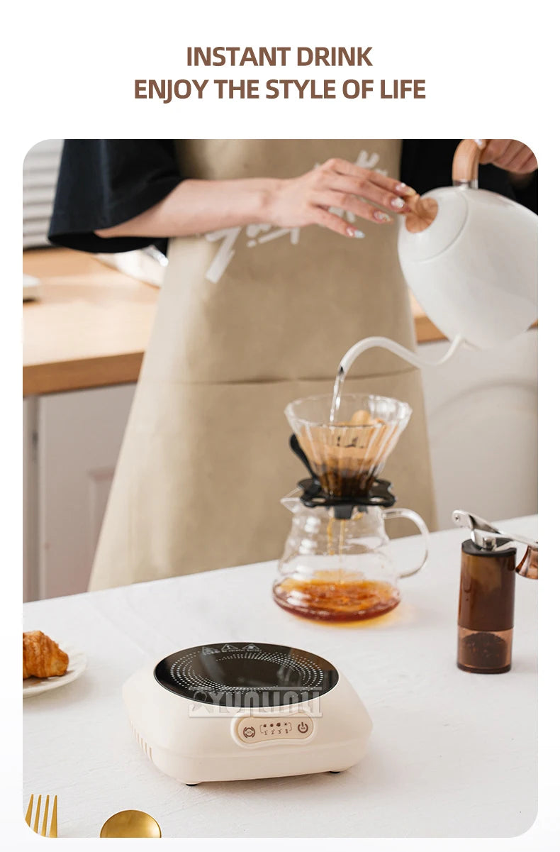 Household Electric Pottery Stove Mini Induction Cooker Multifunctional Circular Induction Cooker