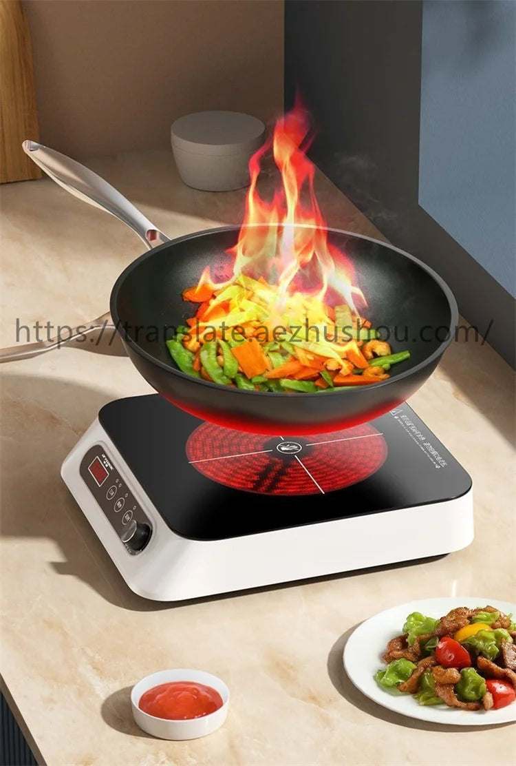 Hemispheric electric ceramic stove for stir-frying 3500w induction cooker high-power multi-functional pot-free light wave stove