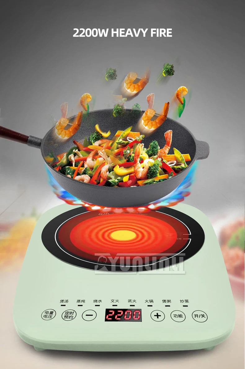 Multifunction Electric Induction Cooker Portable Induction Board Hearth Household Cooking Stove