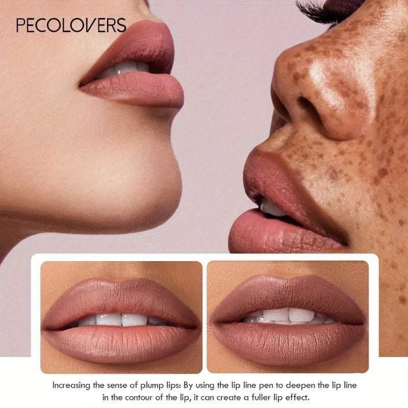 Lips Velvet Matte Lip Liner Pencil Waterproof Lasting Plump Lipstick Natural Lips Pencil Contour Line Makeup Lipliner Pen Gifts