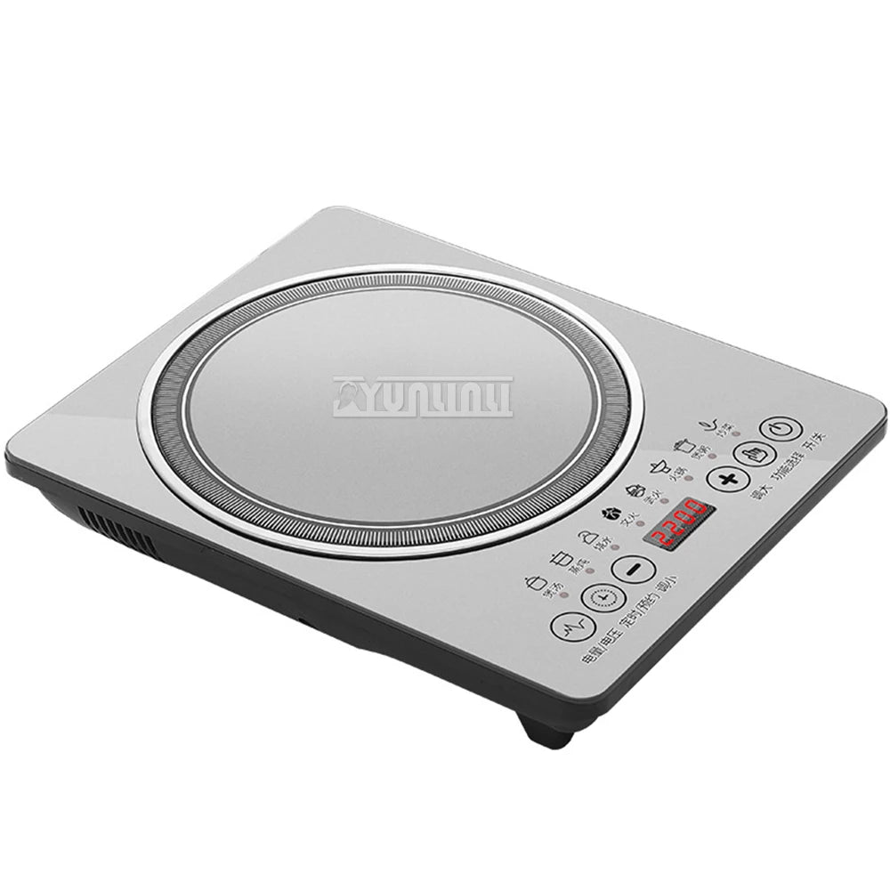 2200W Commercial Induction Cooker Household Multi-Functional Energy Saving Induction Cooker