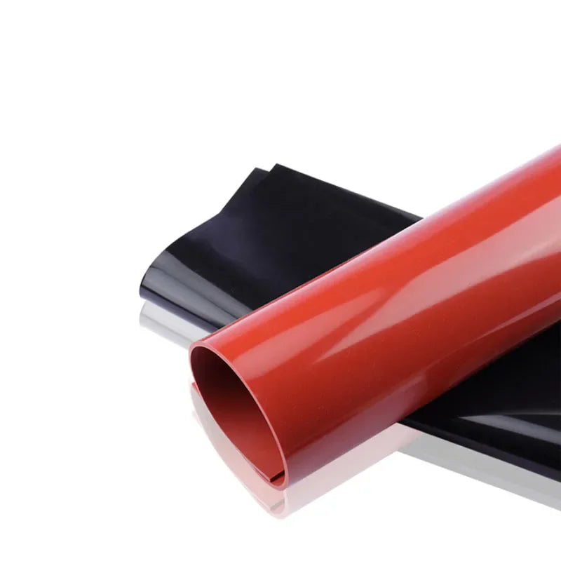 1PC Silicone Rubber Sheet Plate Mat High Temperature Resistant Clear Gasket Transparent Thick 0.5 1 2 3 4 5mm