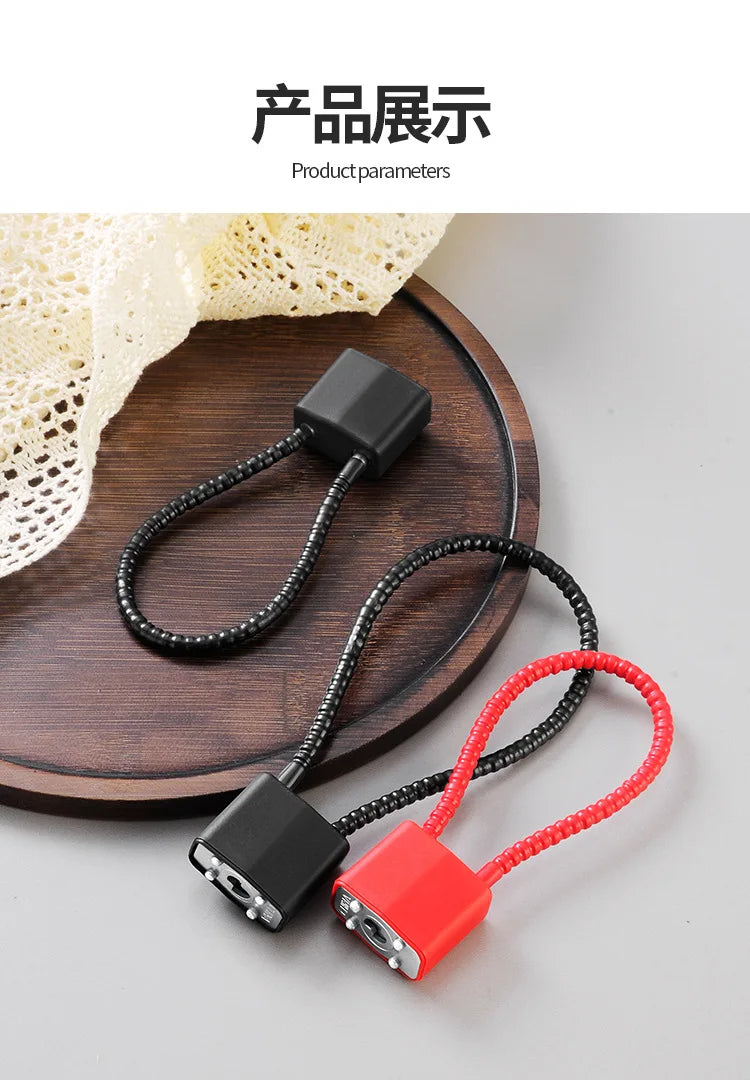 20/28/38cm Safety Anti-Theft Portable Hardened Outdoor Plastic Steel Cable Shot Padlock key Length Gun trigger Lock locker lcoks